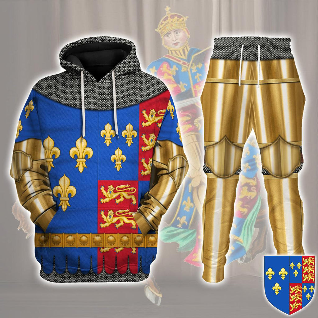 Oodiegang Henry VI Of England Amour Knights Costume Hoodie Sweatshirt T-Shirt Tracksuit - Oodiegang.com