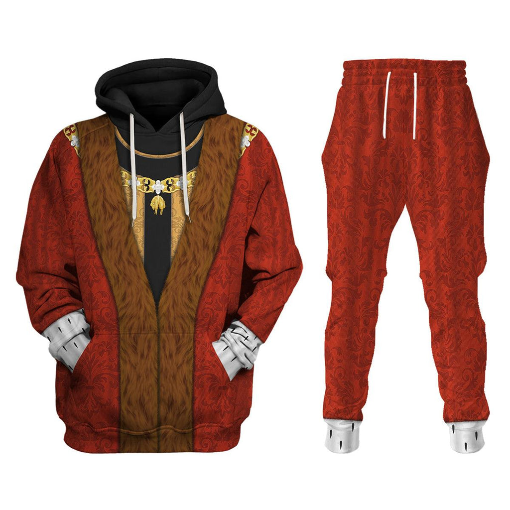 Oodiegang Henry VII of England Costume Hoodie Sweatshirt T-Shirt Tracksuit - Oodiegang.com