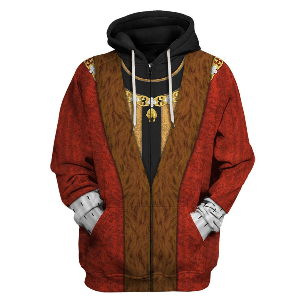 Oodiegang Henry VII of England Costume Hoodie Sweatshirt T-Shirt Tracksuit - Oodiegang.com