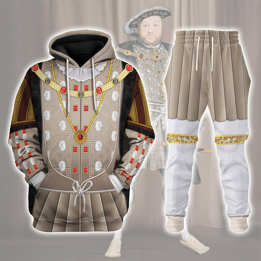 Oodiegang Henry VIII of England Costume Hoodie Sweatshirt T-Shirt Tracksuit - Oodiegang.com