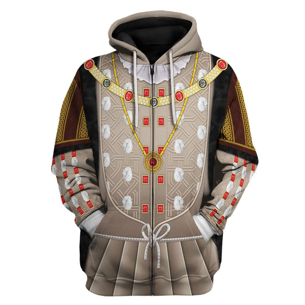 Oodiegang Henry VIII of England Costume Hoodie Sweatshirt T-Shirt Tracksuit - Oodiegang.com