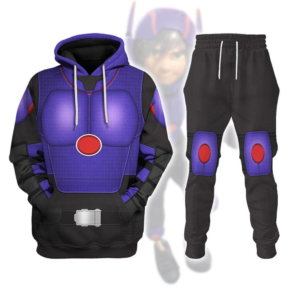 CustomsPig Hiro's Super Armor Cosplay Costume Hoodie Sweatshirt T-Shirt Sweatpants - CustomsPig.com