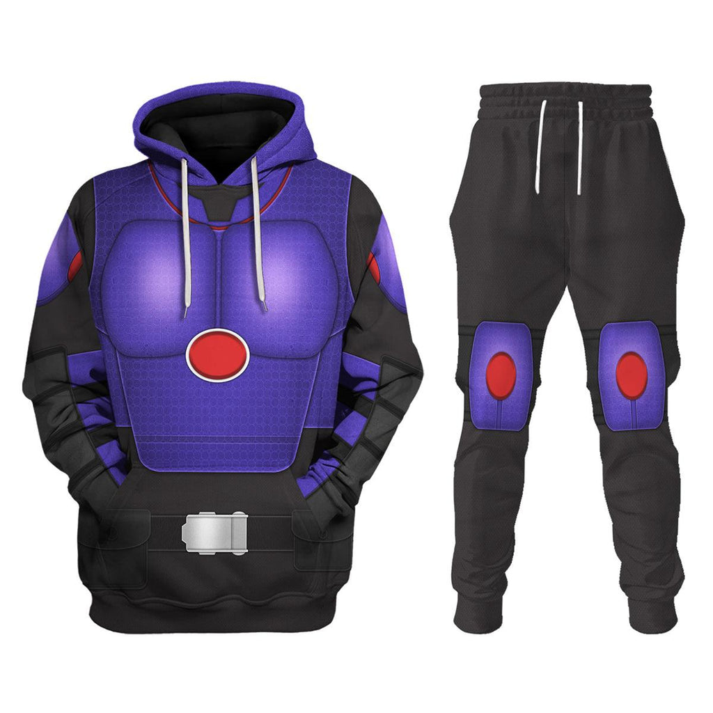 OodieGang Hiro's Super Armor Cosplay Costume Hoodie Sweatshirt T-Shirt Sweatpants - OodieGang.com