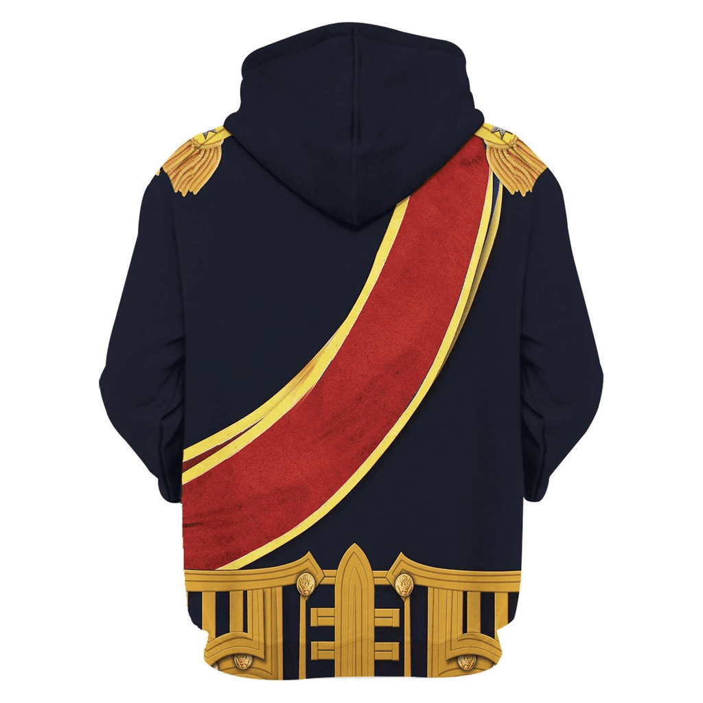 OodieGang Horatio Nelson 1st Viscount Nelson Navy Sailor Costume Hoodie Sweatshirt T-Shirt Tracksuit - OodieGang.com