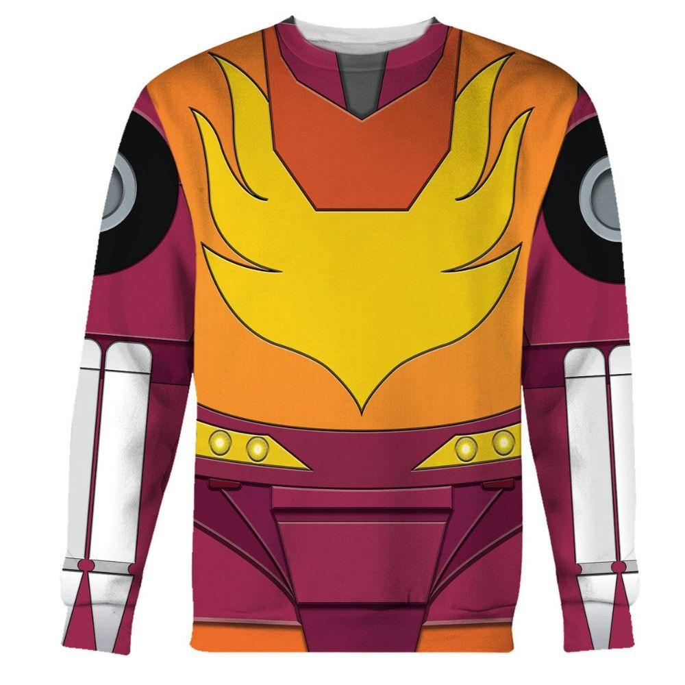 OodieGang Hot Rodimus Costume Cosplay Hoodie Tracksuit - OodieGang