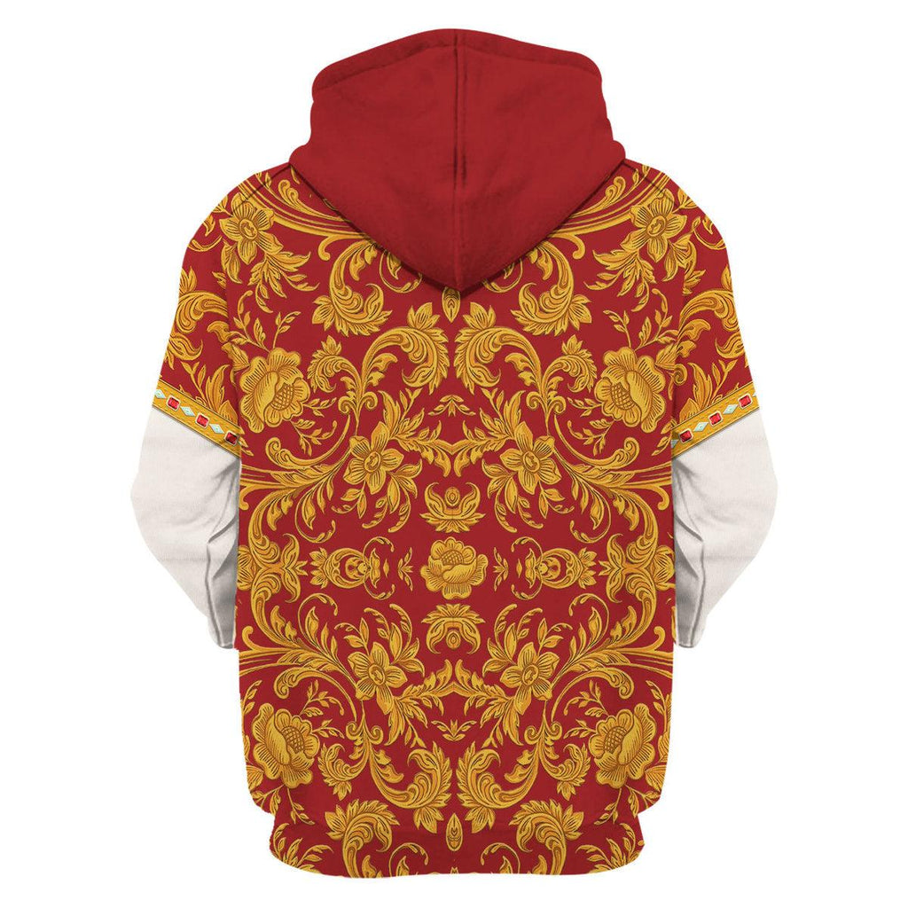 Oodiegang Imperial Dress of Holy Roman Emperor Costume Hoodie Sweatshirt T-Shirt Tracksuit - Oodiegang.com