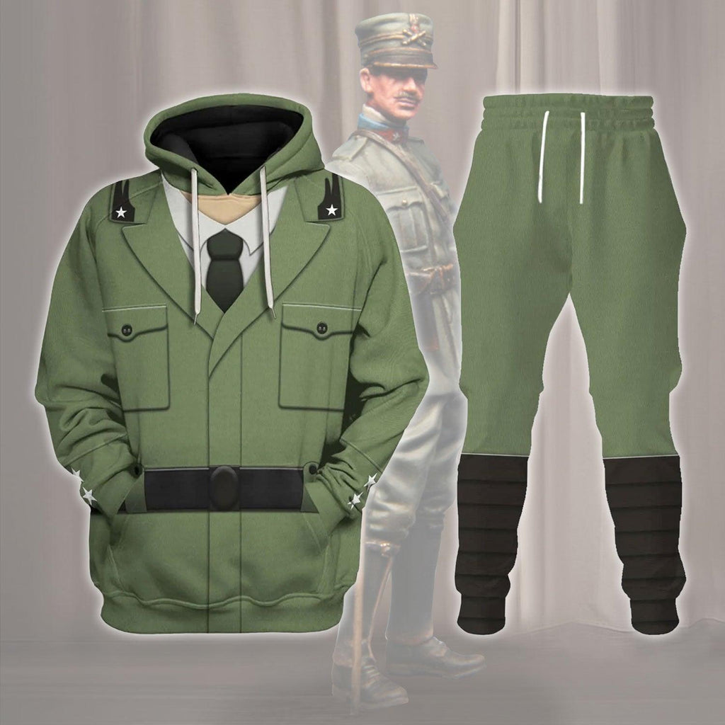 OodieGang Italian Military WWI Costume Hoodie Sweatshirt T-Shirt Tracksuit - OodieGang.com