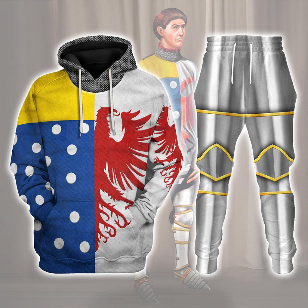 Oodiegang Jean le Meingre - Battle of Agincourt Costume Hoodie Sweatshirt T-Shirt Tracksuit - Oodiegang.com