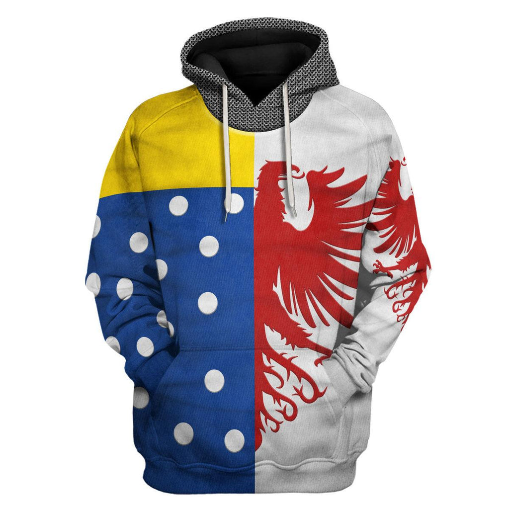 Oodiegang Jean le Meingre - Battle of Agincourt Costume Hoodie Sweatshirt T-Shirt Tracksuit - Oodiegang.com