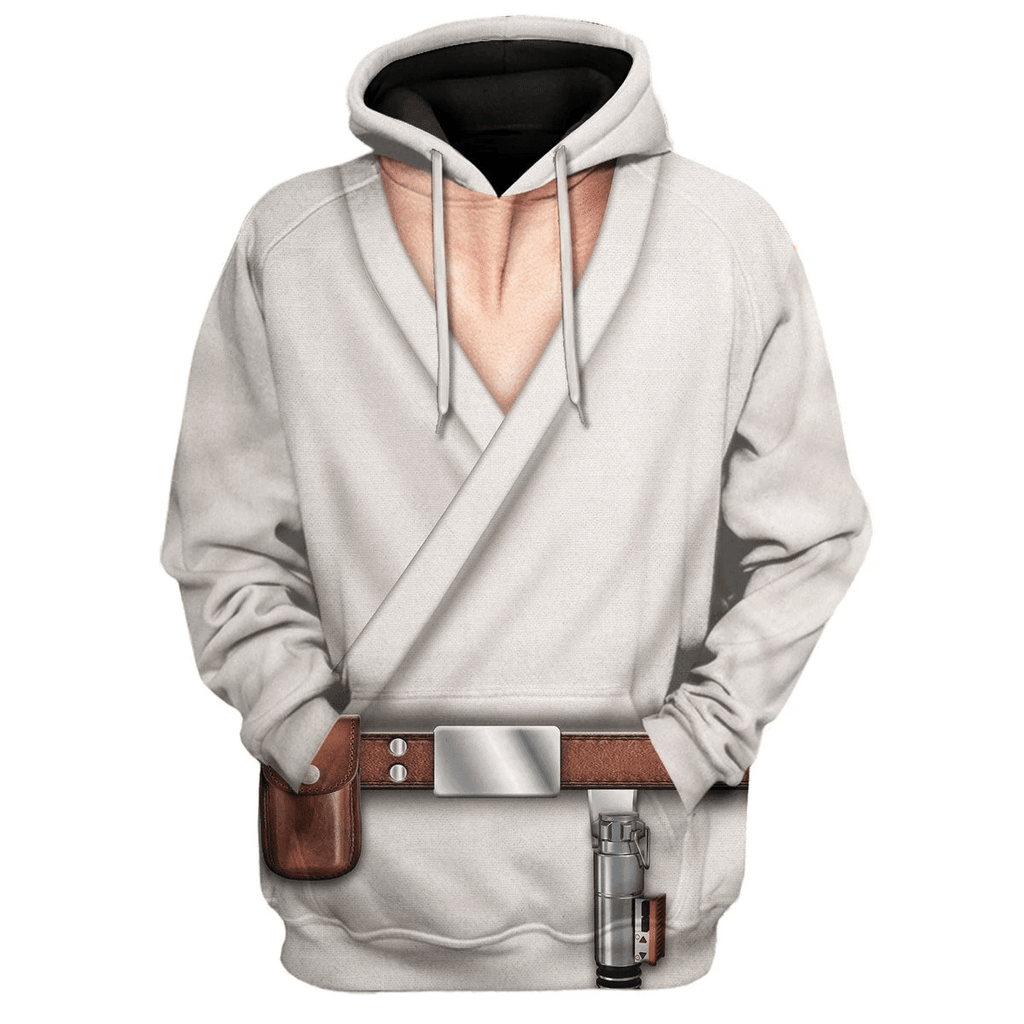 OodieGang Jedi Luke SW Costume Hoodie Sweatshirt T-Shirt Sweatpants - OodieGang.com