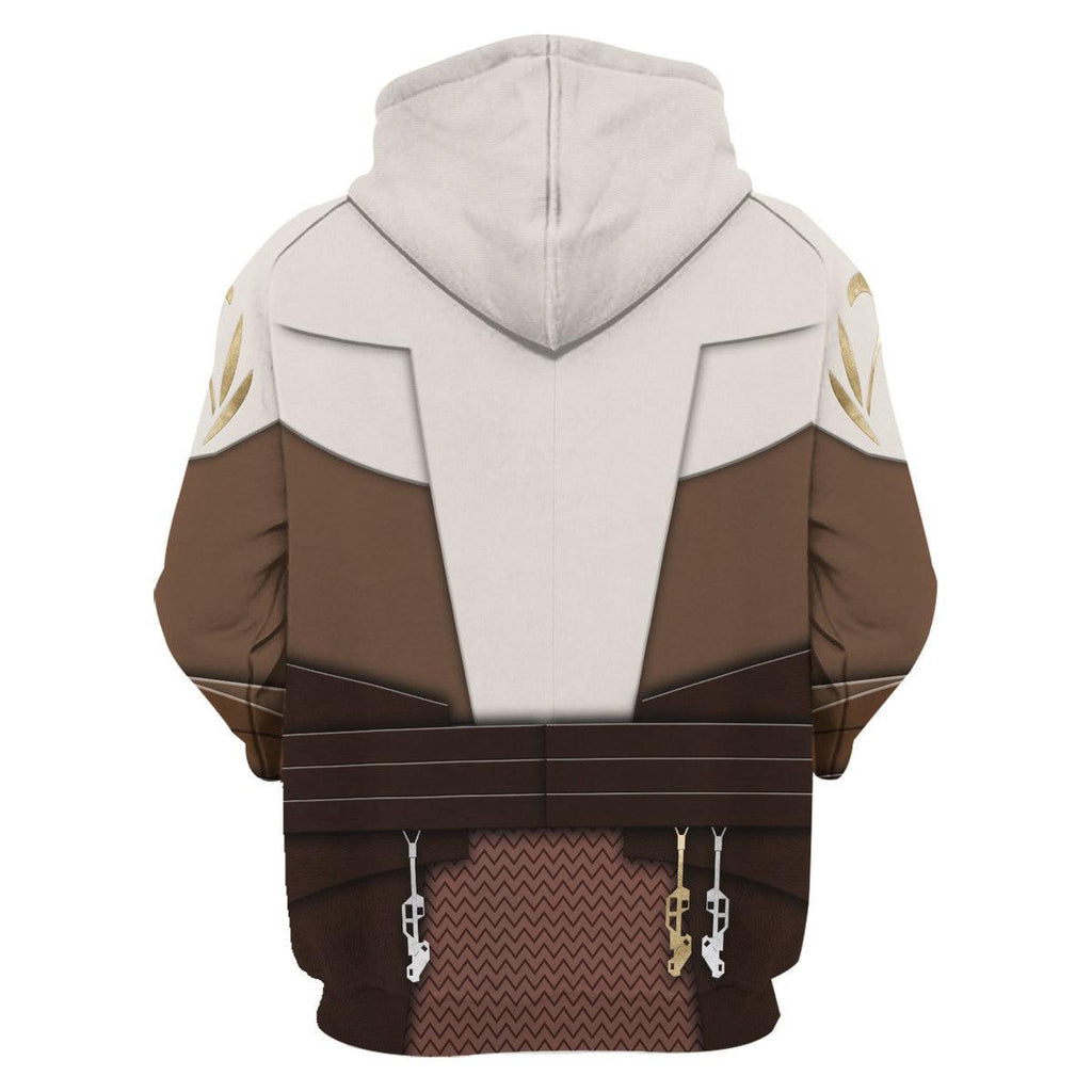 OodieGang Jedi Temple Guard Costume Hoodie Sweatshirt T-Shirt Sweatpants - OodieGang.com