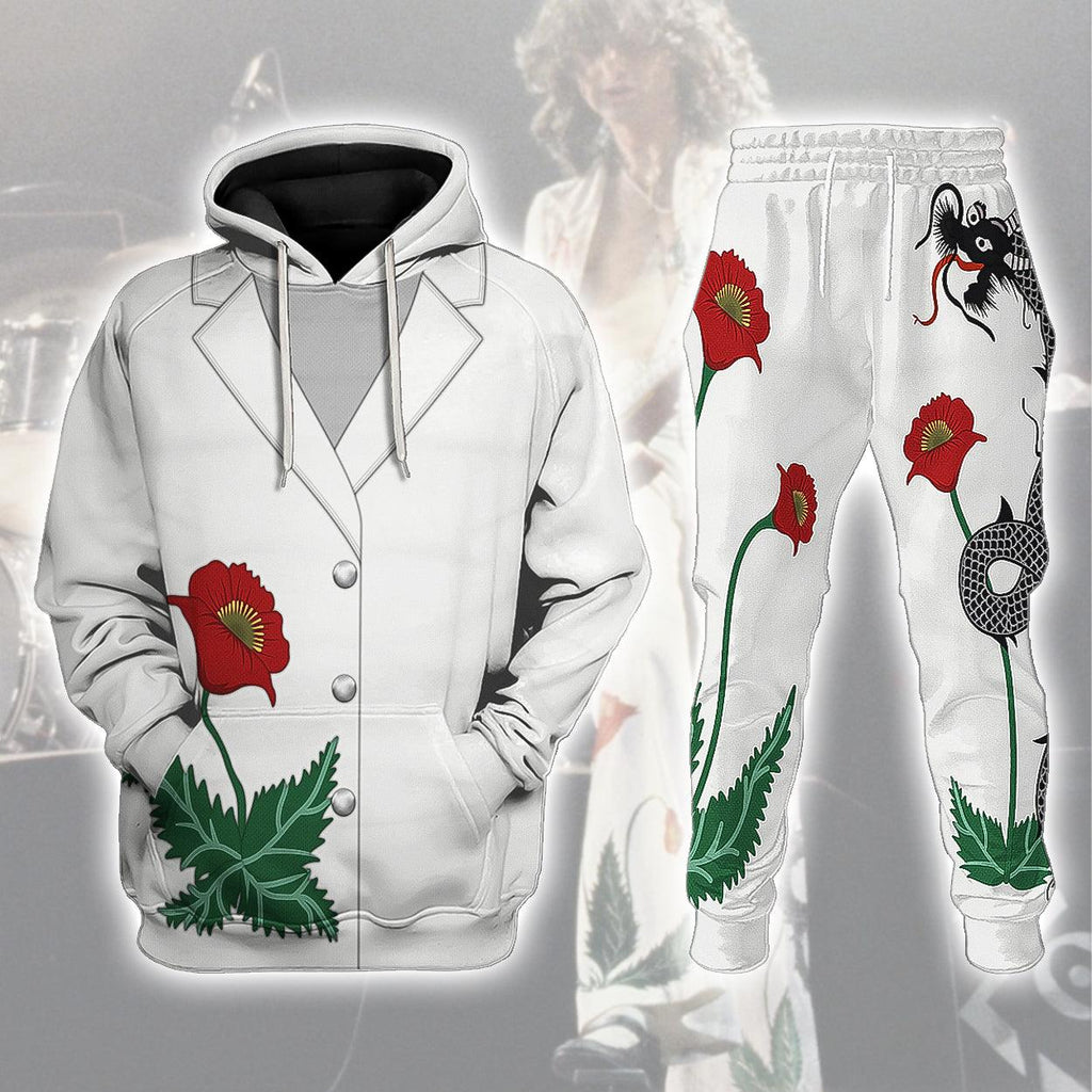 Oodiegang Jimmy Page 1977 Costume V1 Hoodie Sweatshirt T-Shirt Tracksuit - Oodiegang.com