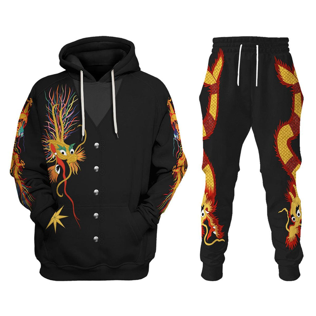 Oodiegang Jimmy Page Dragon Suit Costume Hoodie Sweatshirt T-Shirt Tracksuit - Oodiegang.com