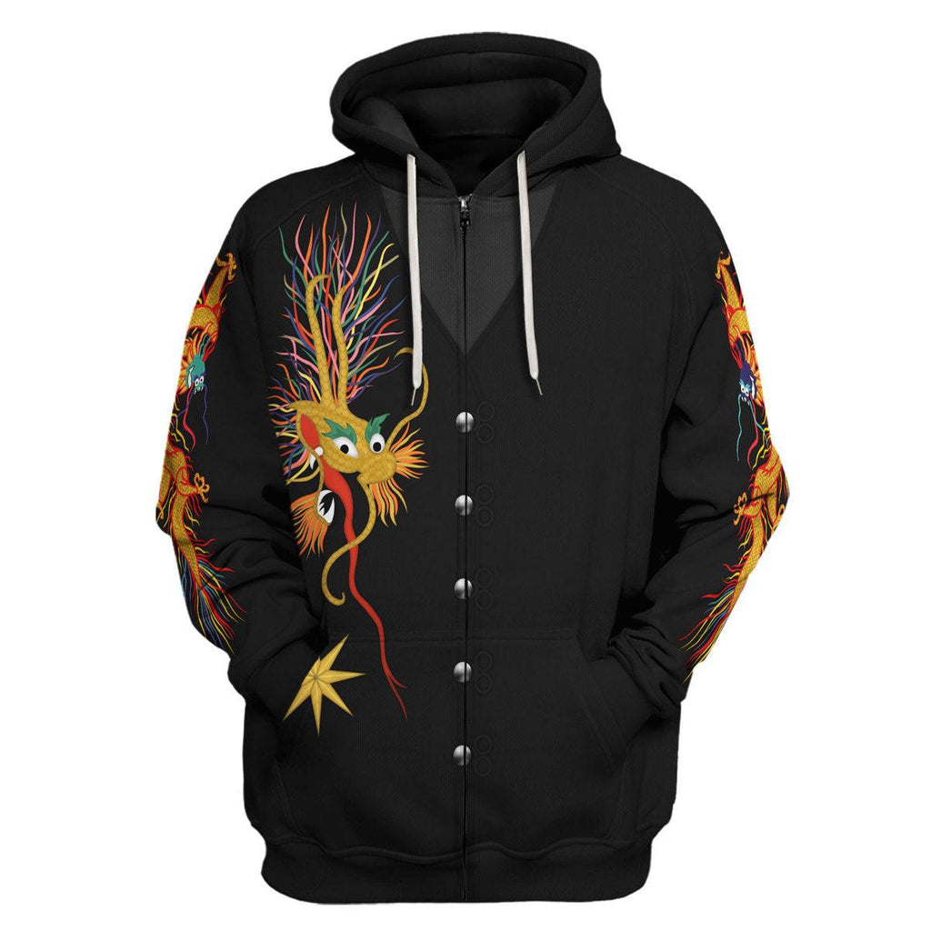 Oodiegang Jimmy Page Dragon Suit Costume Hoodie Sweatshirt T-Shirt Tracksuit - Oodiegang.com