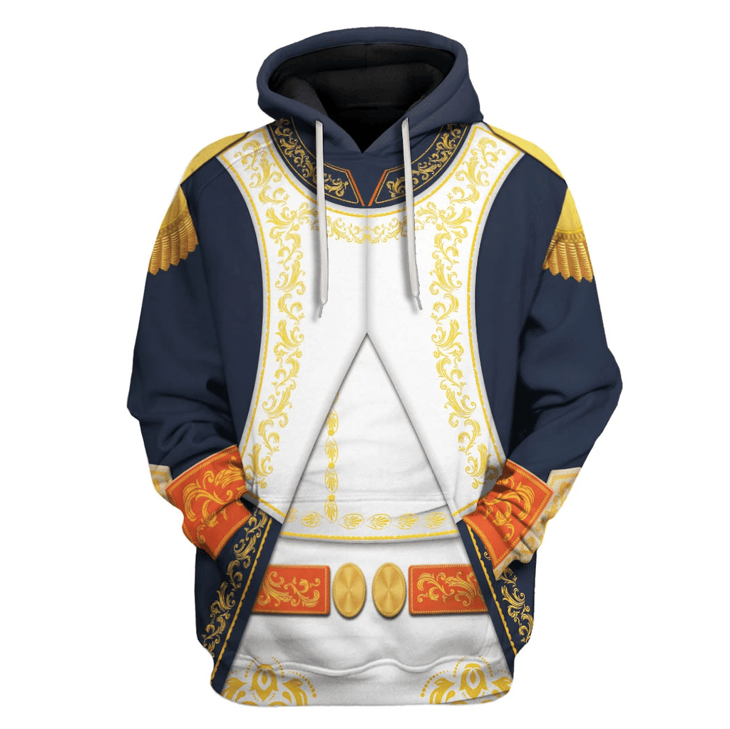 OodieGang Joachim Murat Uniform Costume All Over Print Hoodie Sweatshirt T-Shirt Tracksuit - OodieGang.com