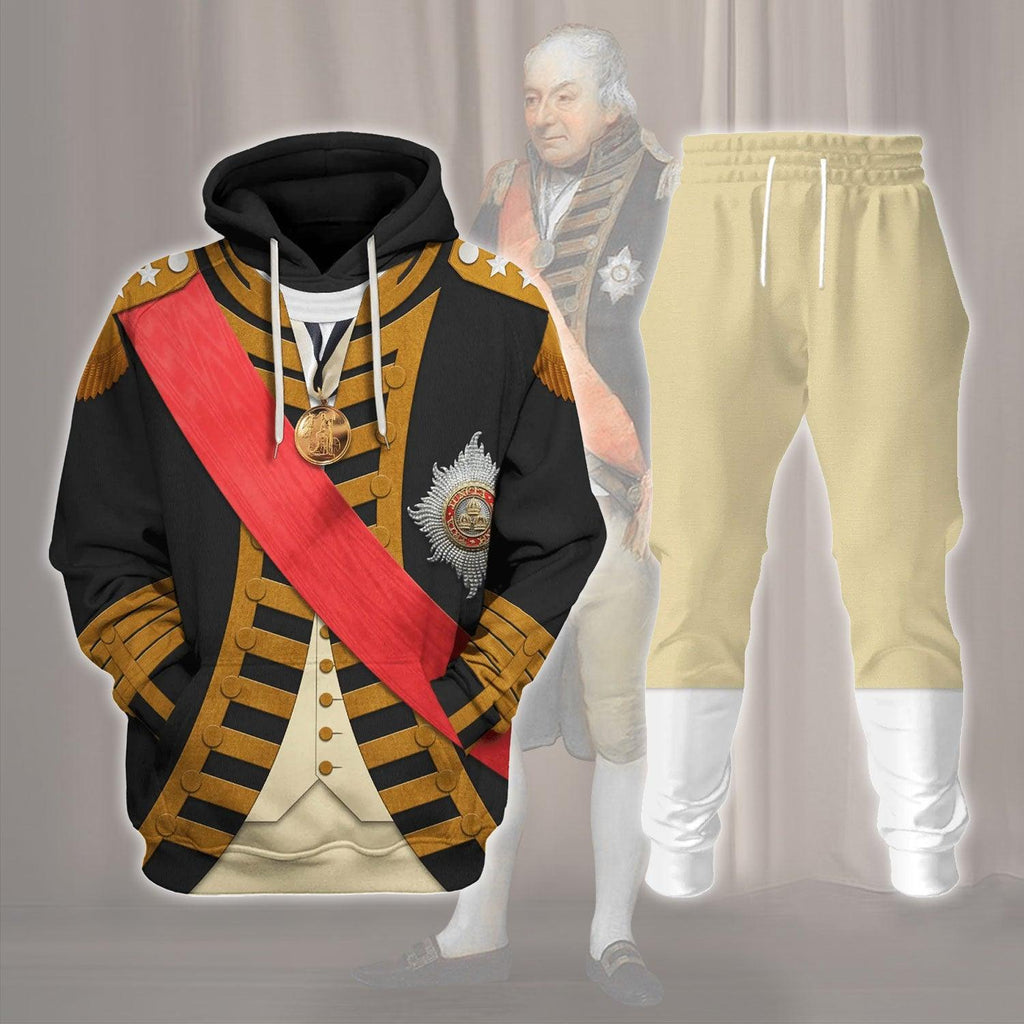 OodieGang John Jervis 1st Earl of St Vincent Costume Hoodie Sweatshirt T-Shirt Tracksuit - OodieGang.com