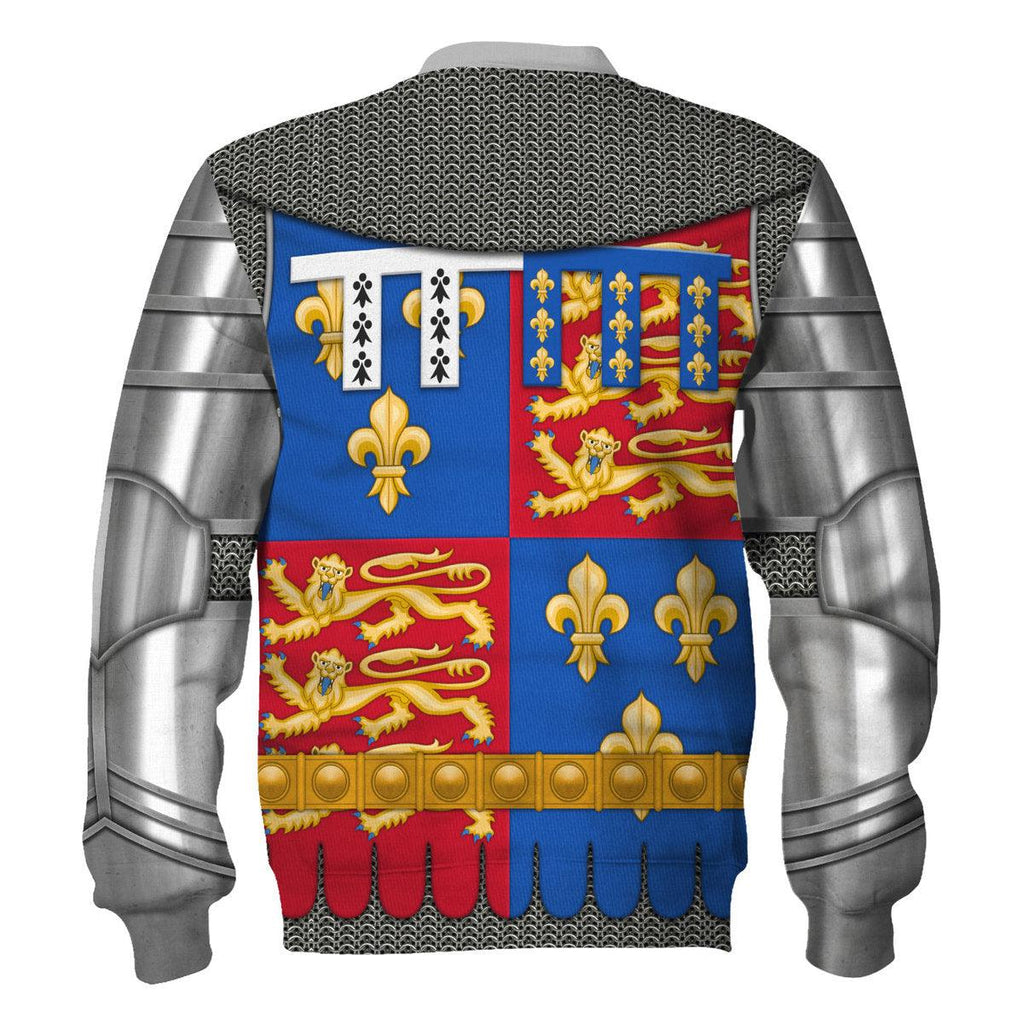 Oodiegang John of Lancaster, 1st Duke of Bedford Amour Knights Costume Hoodie Sweatshirt T-Shirt Tracksuit - Oodiegang.com