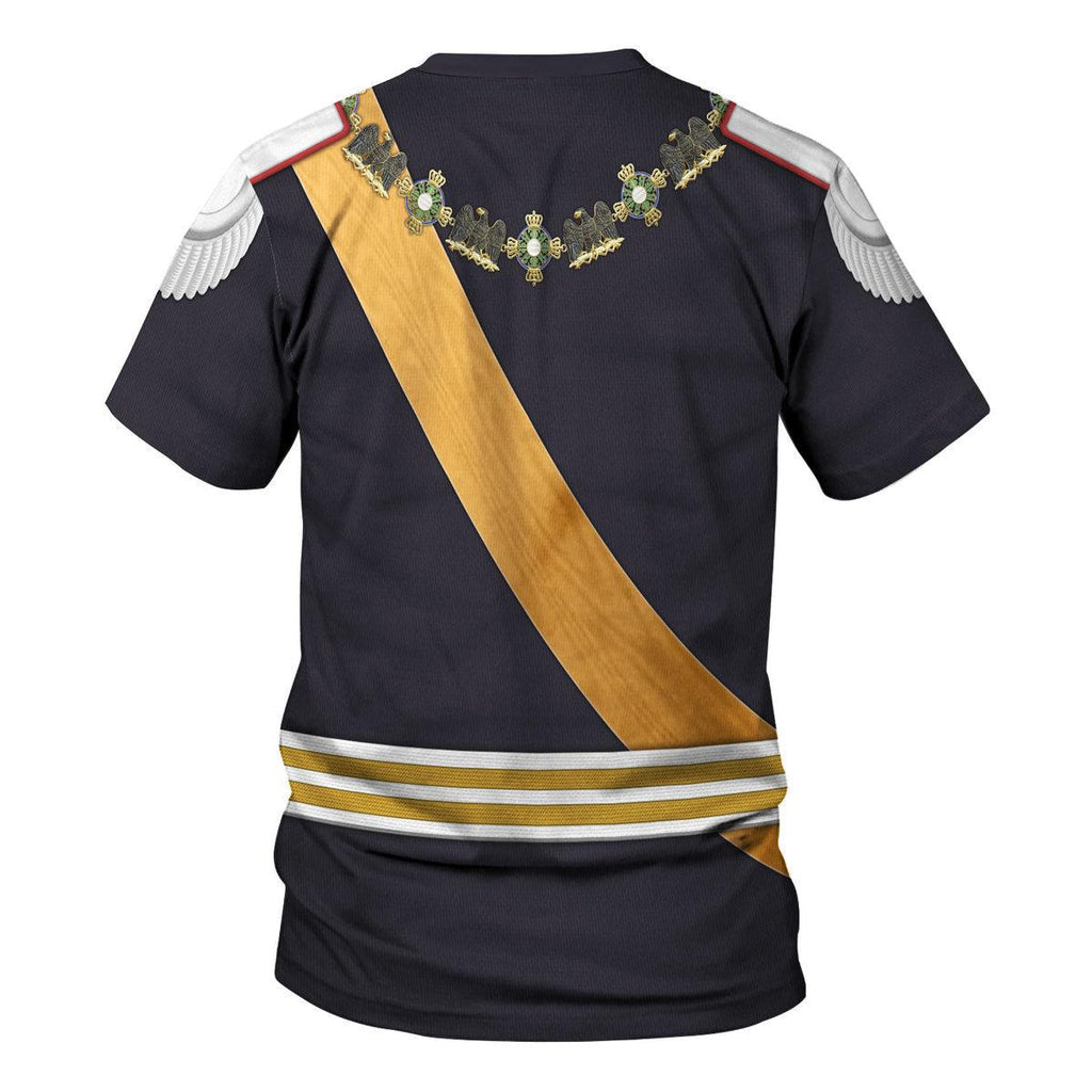 Oodiegang Kaiser Wilhelm II Gala Uniform with Degen German Empire Costume Hoodie Sweatshirt T-Shirt Tracksuit - Oodiegang.com