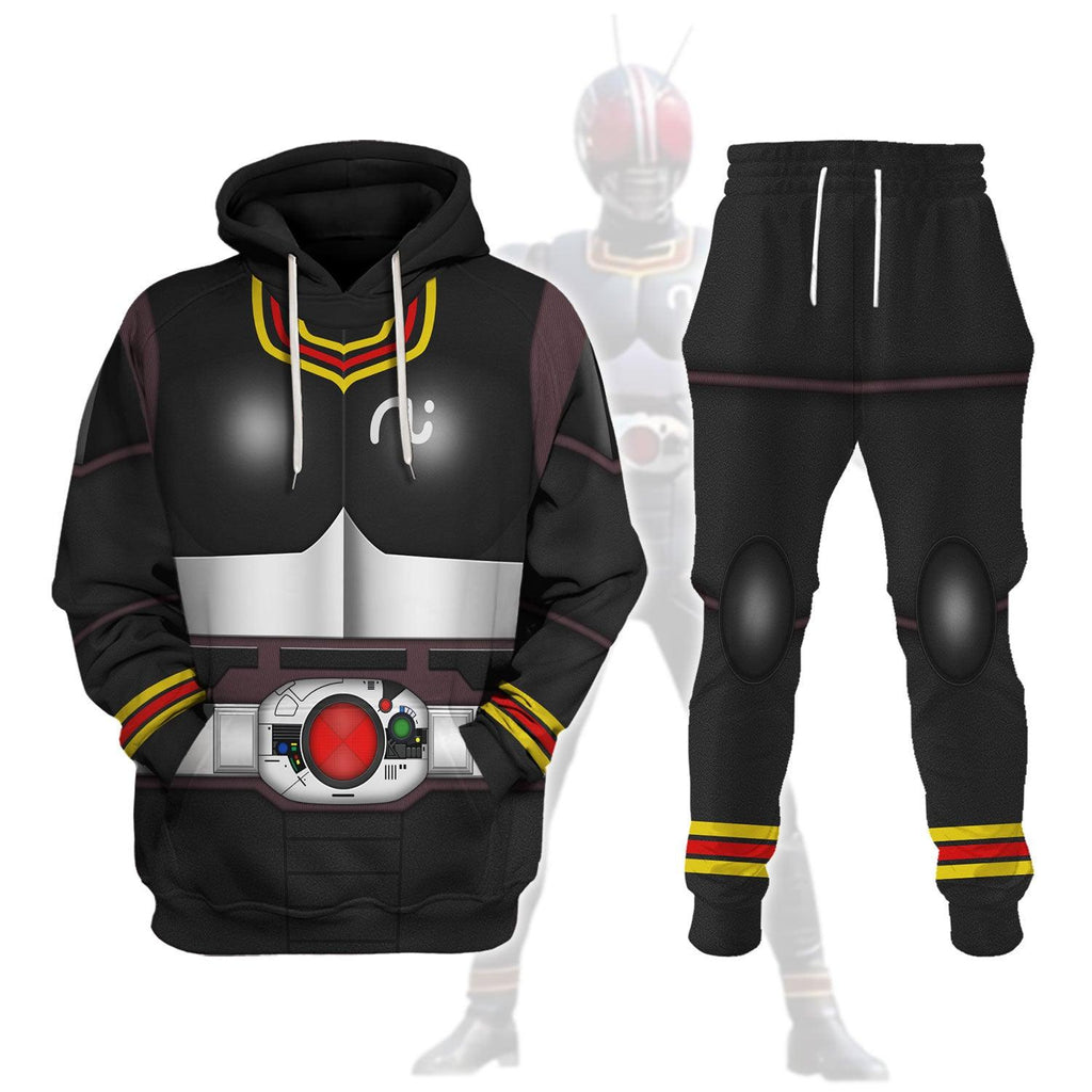 OodieGang Kamen Rider Black Cosplay Costumes Hoodies Sweatshirt T-shirt Tracksuit - OodieGang.com