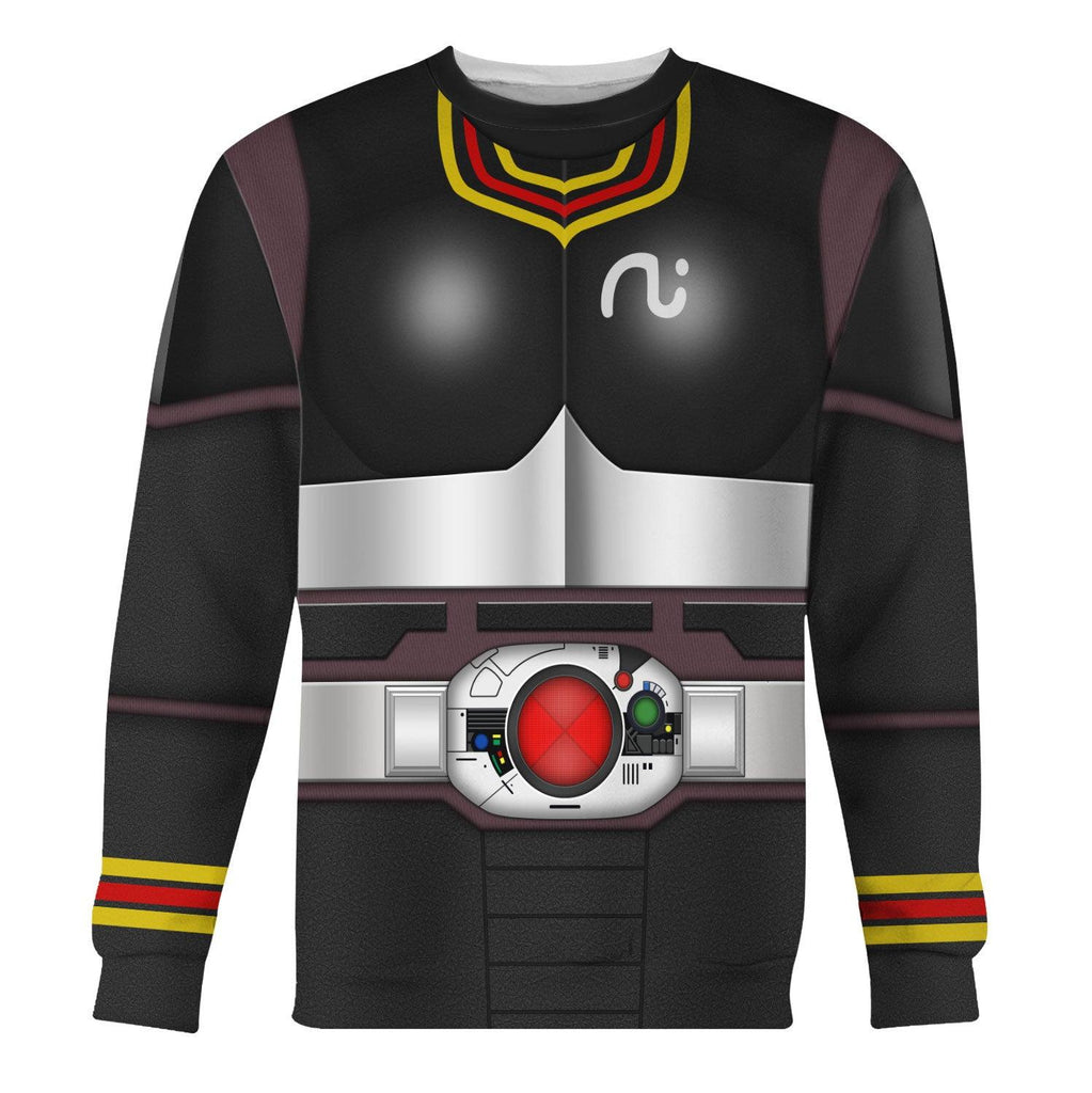 OodieGang Kamen Rider Black Cosplay Costumes Hoodies Sweatshirt T-shirt Tracksuit - OodieGang.com