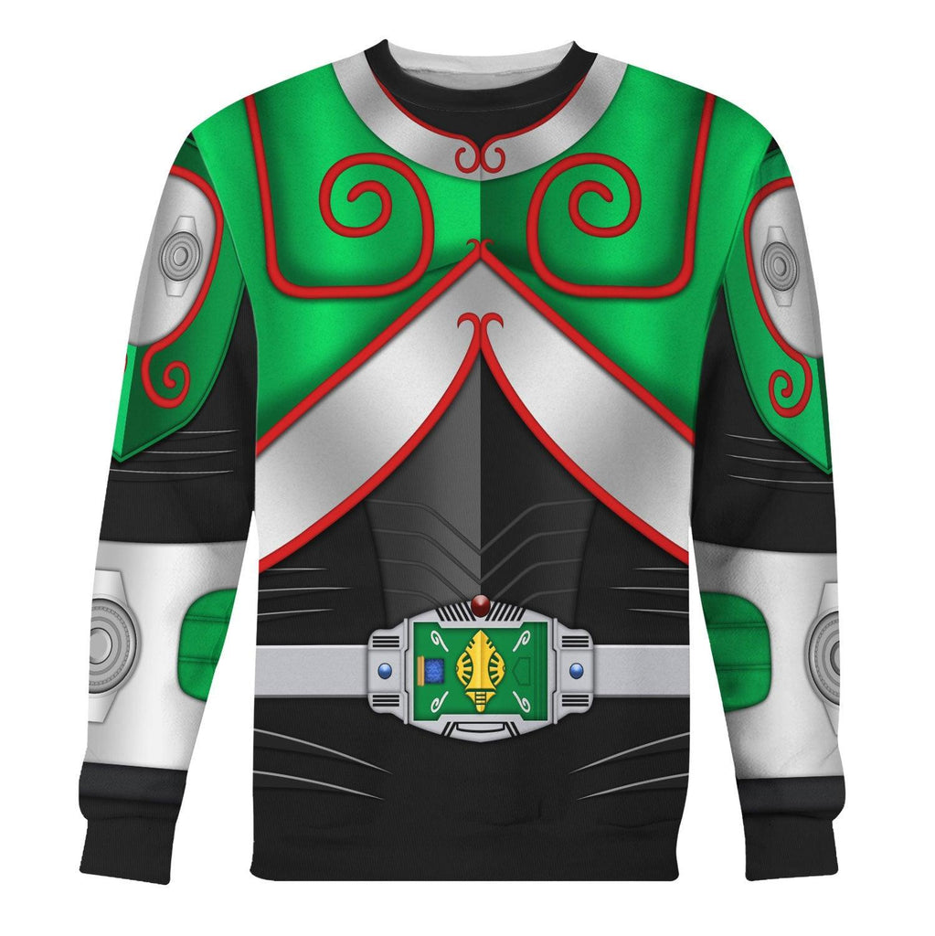 OodieGang Kamen Rider Camo Cosplay Costumes Hoodies Sweatshirt T-shirt Tracksuit - OodieGang.com