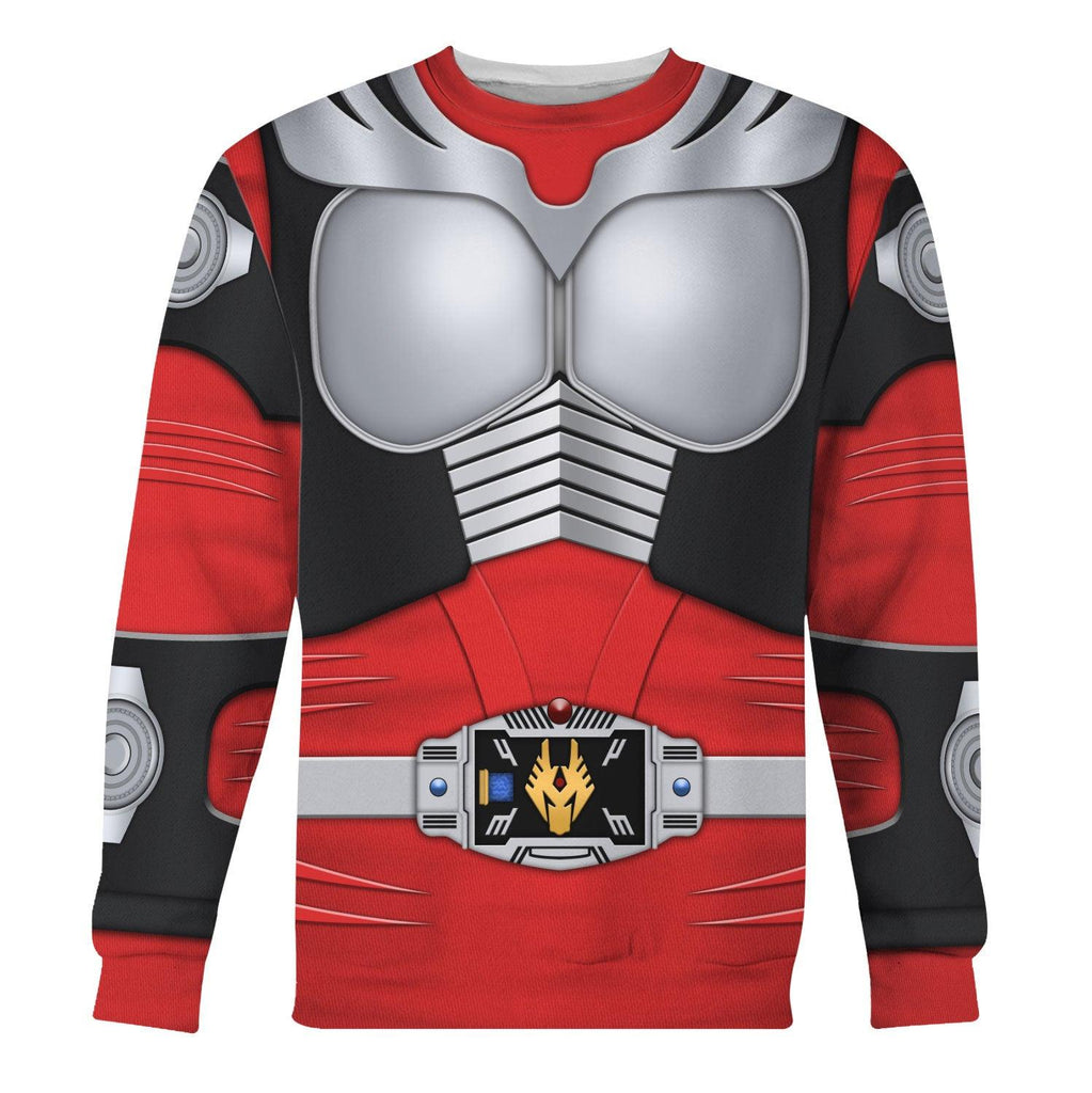 OodieGang Kamen Rider Dragon Knight Cosplay Costumes Hoodies Sweatshirt T-shirt Tracksuit - OodieGang.com