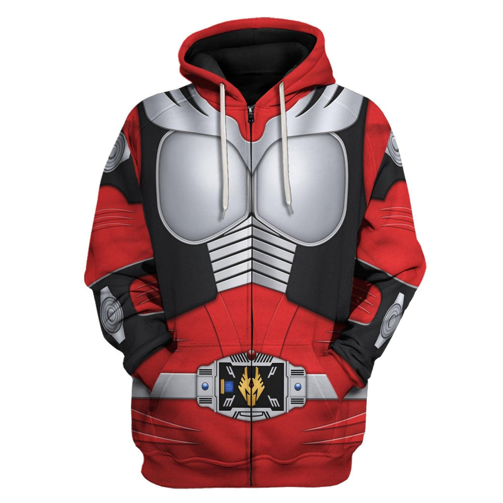 OodieGang Kamen Rider Dragon Knight Cosplay Costumes Hoodies Sweatshirt T-shirt Tracksuit - OodieGang.com