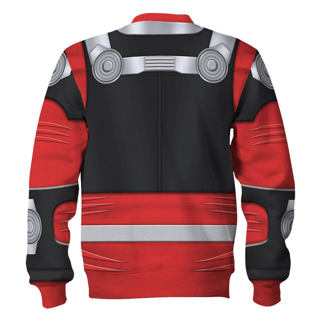 OodieGang Kamen Rider Dragon Knight Cosplay Costumes Hoodies Sweatshirt T-shirt Tracksuit - OodieGang.com