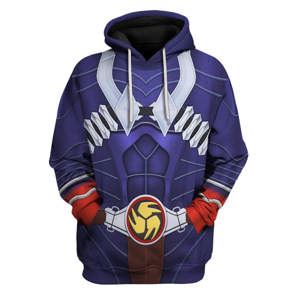 OodieGang Kamen Rider Hibiki Cosplay Costumes Hoodies Sweatshirt T-shirt Tracksuit - OodieGang.com