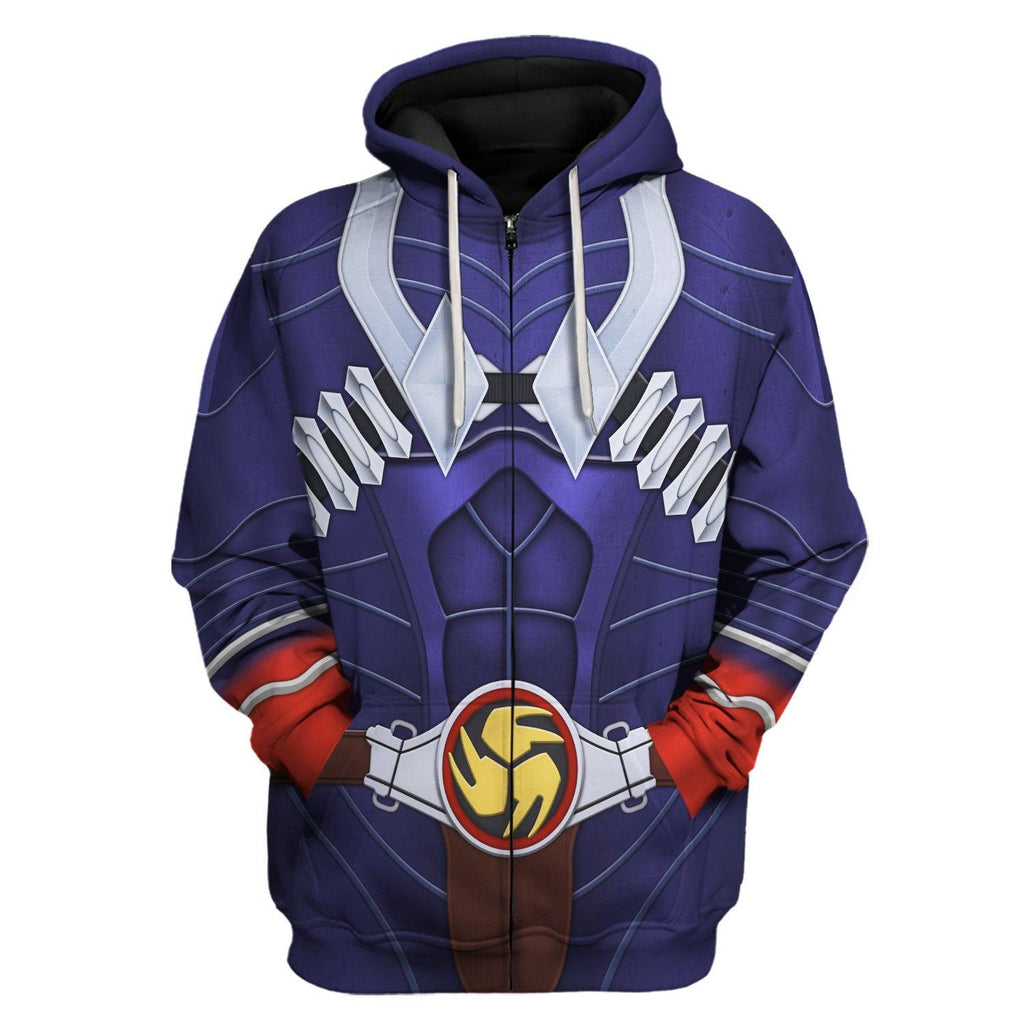 OodieGang Kamen Rider Hibiki Cosplay Costumes Hoodies Sweatshirt T-shirt Tracksuit - OodieGang.com