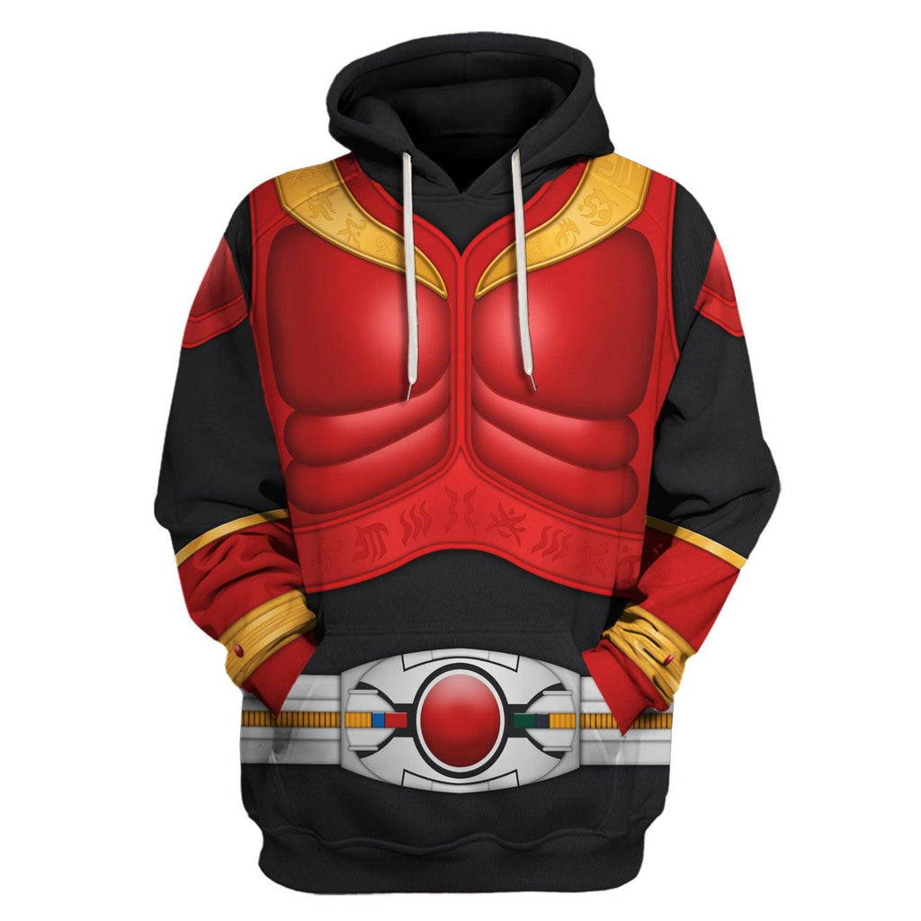 OodieGang Kamen Rider Kuuga Cosplay Costumes Hoodies Sweatshirt T-shirt Tracksuit - OodieGang.com