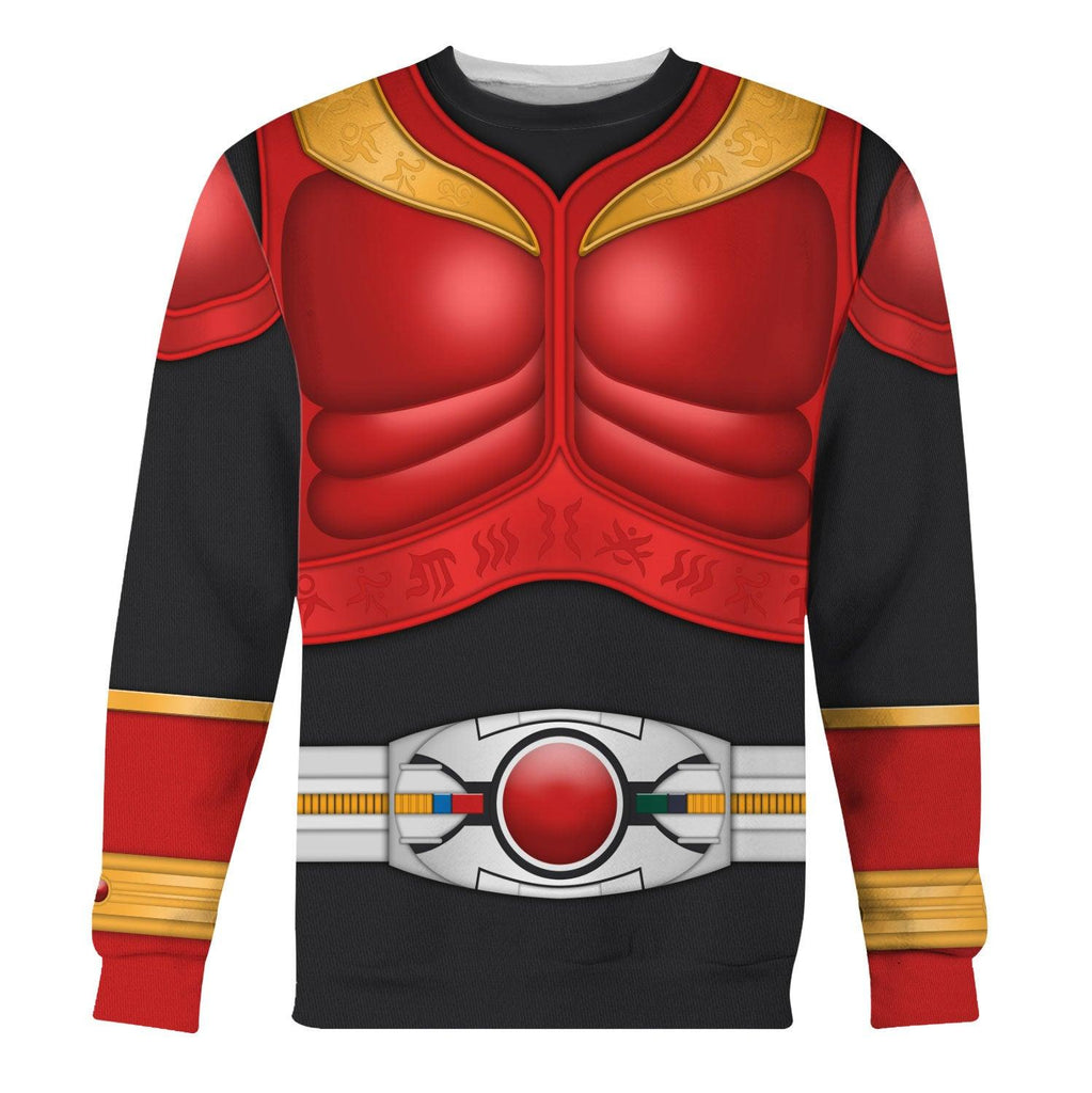 OodieGang Kamen Rider Kuuga Cosplay Costumes Hoodies Sweatshirt T-shirt Tracksuit - OodieGang.com