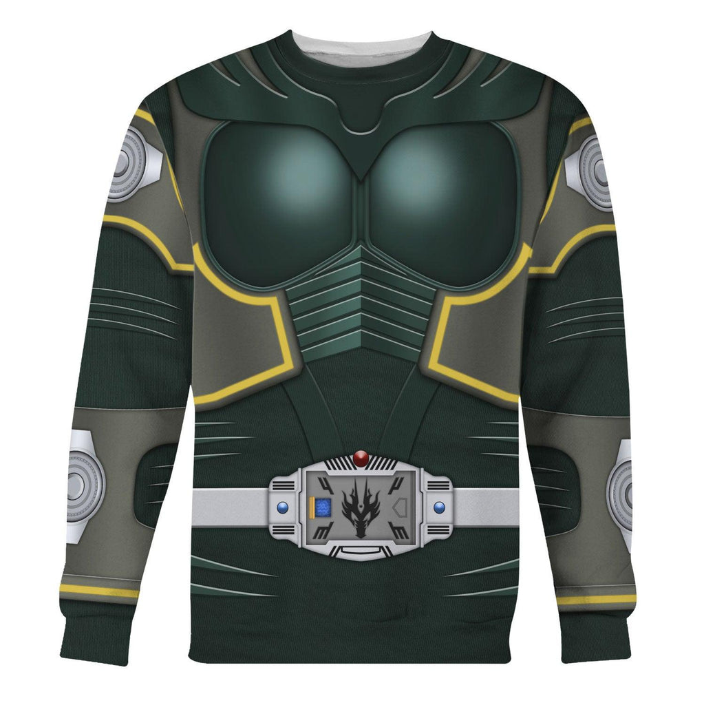 OodieGang Kamen Rider Onyx Cosplay Costumes Hoodies Sweatshirt T-shirt Tracksuit - OodieGang.com