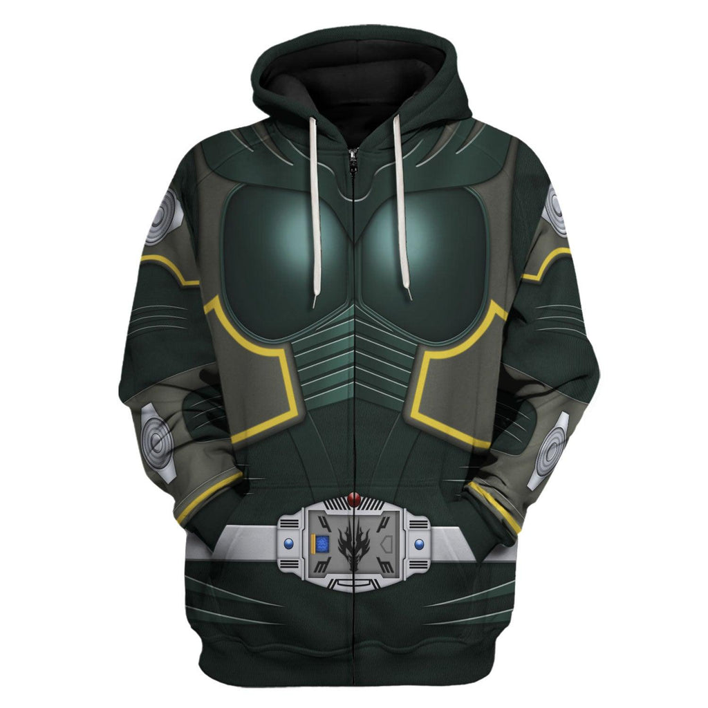 OodieGang Kamen Rider Onyx Cosplay Costumes Hoodies Sweatshirt T-shirt Tracksuit - OodieGang.com