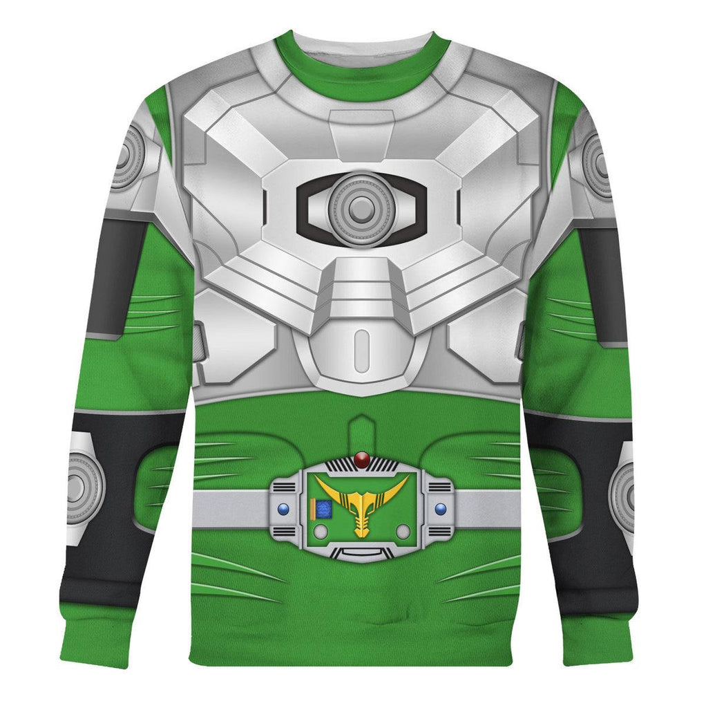 OodieGang Kamen Rider Torque Cosplay Costumes Hoodies Sweatshirt T-shirt Tracksuit - OodieGang.com