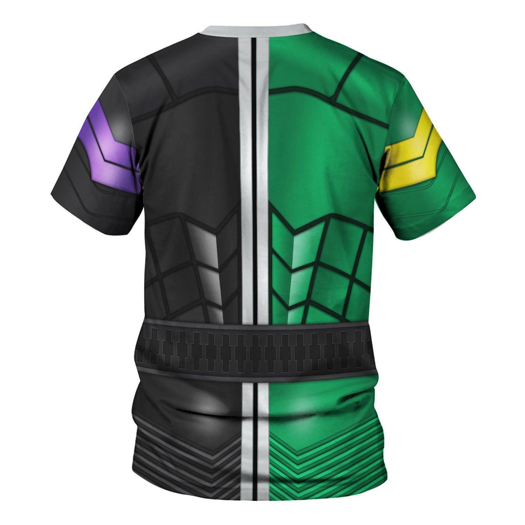 OodieGang Kamen Rider W Cosplay Costumes Hoodies Sweatshirt T-shirt Tracksuit - OodieGang.com