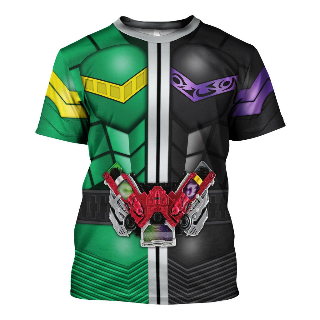 OodieGang Kamen Rider W Cosplay Costumes Hoodies Sweatshirt T-shirt Tracksuit - OodieGang.com