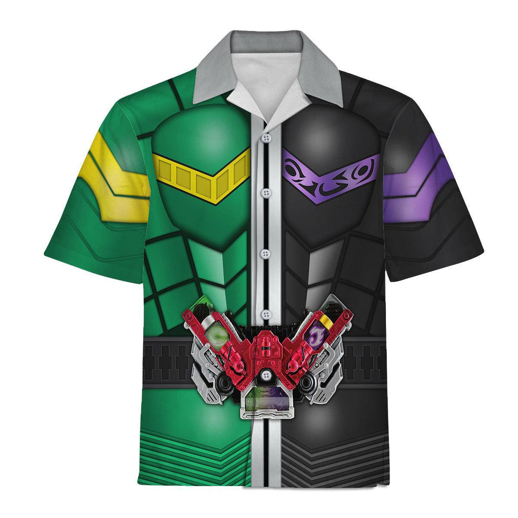 OodieGang Kamen Rider W Cosplay Costumes Hoodies Sweatshirt T-shirt Tracksuit - OodieGang.com