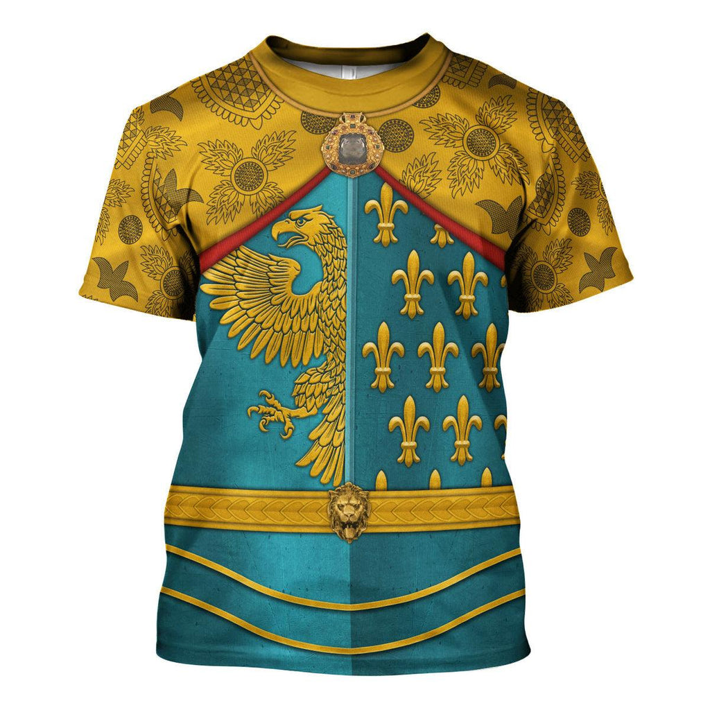 Oodiegang Karl I Charlemagne Holy Roman Emperor Costume Hoodie Sweatshirt T-Shirt Tracksuit - Oodiegang.com