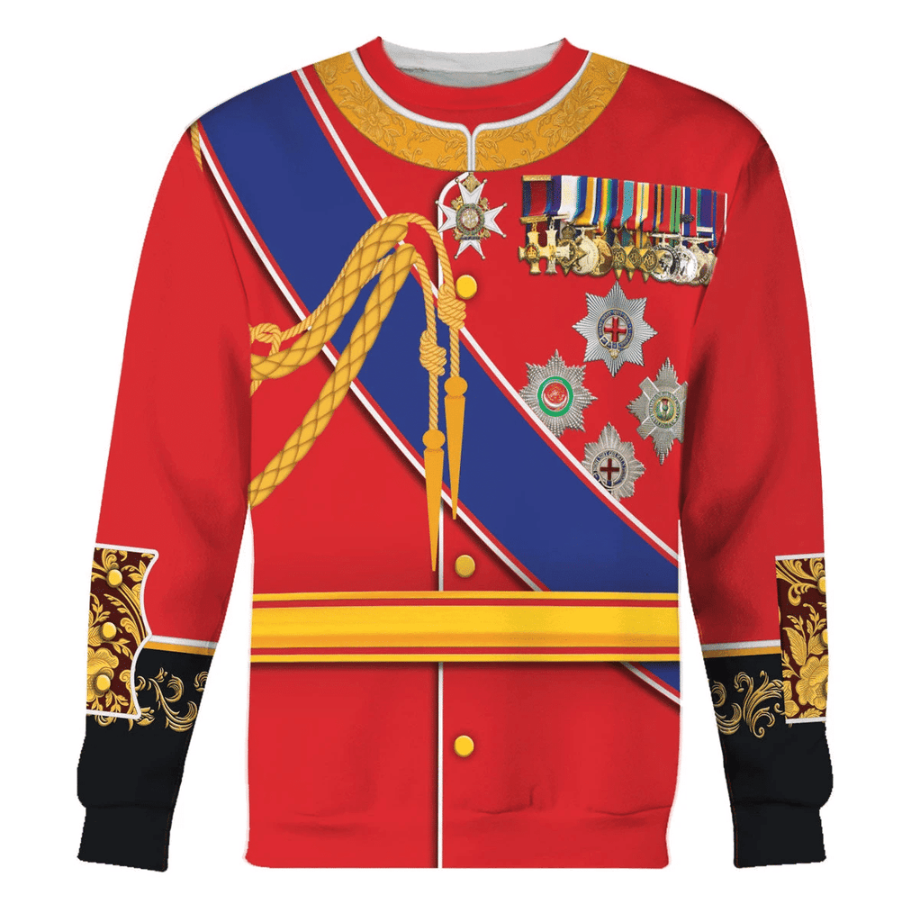 OodieGang King Edward VII of the United Kingdom Costume Hoodie Sweatshirt T-Shirt Tracksuit - OodieGang.com