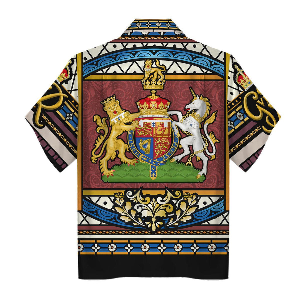 Oodiegang King George VI Coronation Hawaiian Shirt Polo Shirt - Oodiegang.com