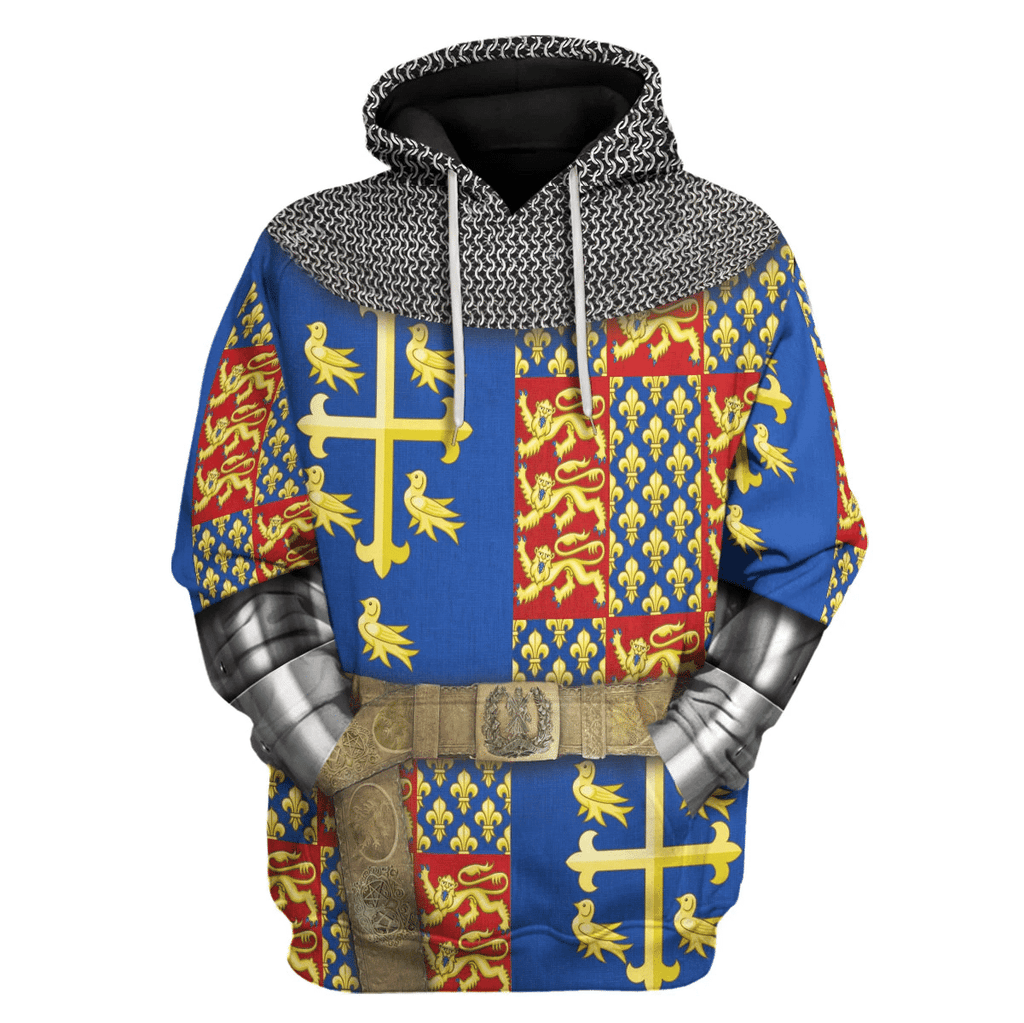 OodieGang King Richard II Costume Hoodie Sweatshirt T-Shirt Tracksuit - OodieGang.com