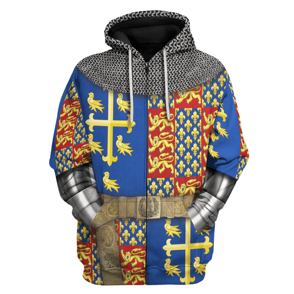 OodieGang King Richard II Costume Hoodie Sweatshirt T-Shirt Tracksuit - OodieGang.com