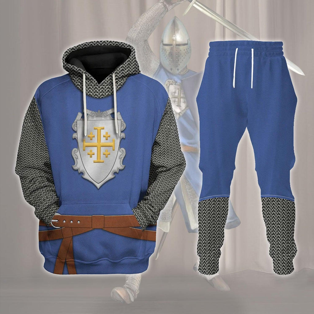 OodieGang Knight of Edessa Costume Hoodie Sweatshirt T-Shirt Tracksuit - OodieGang.com