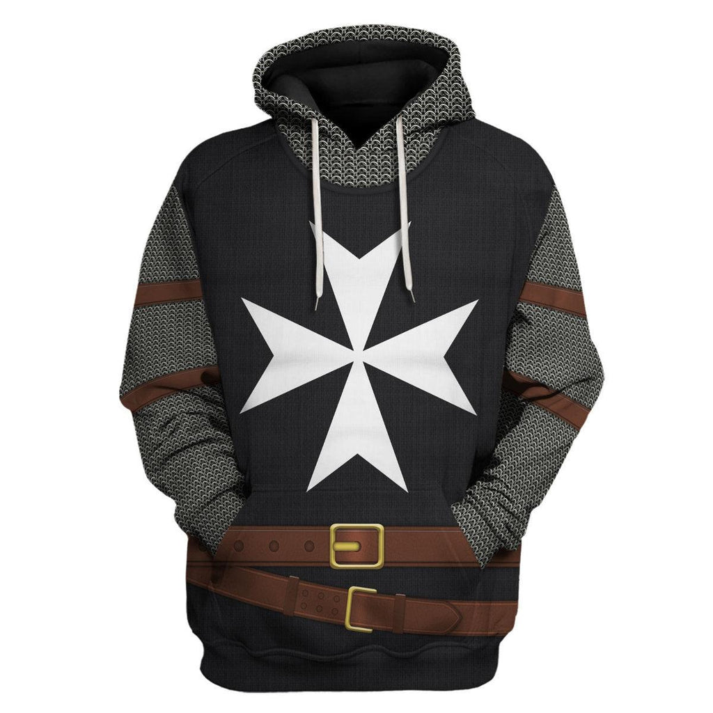 Oodiegang Knights Hospitaller Costume Hoodie Sweatshirt T-Shirt Tracksuit - Oodiegang.com