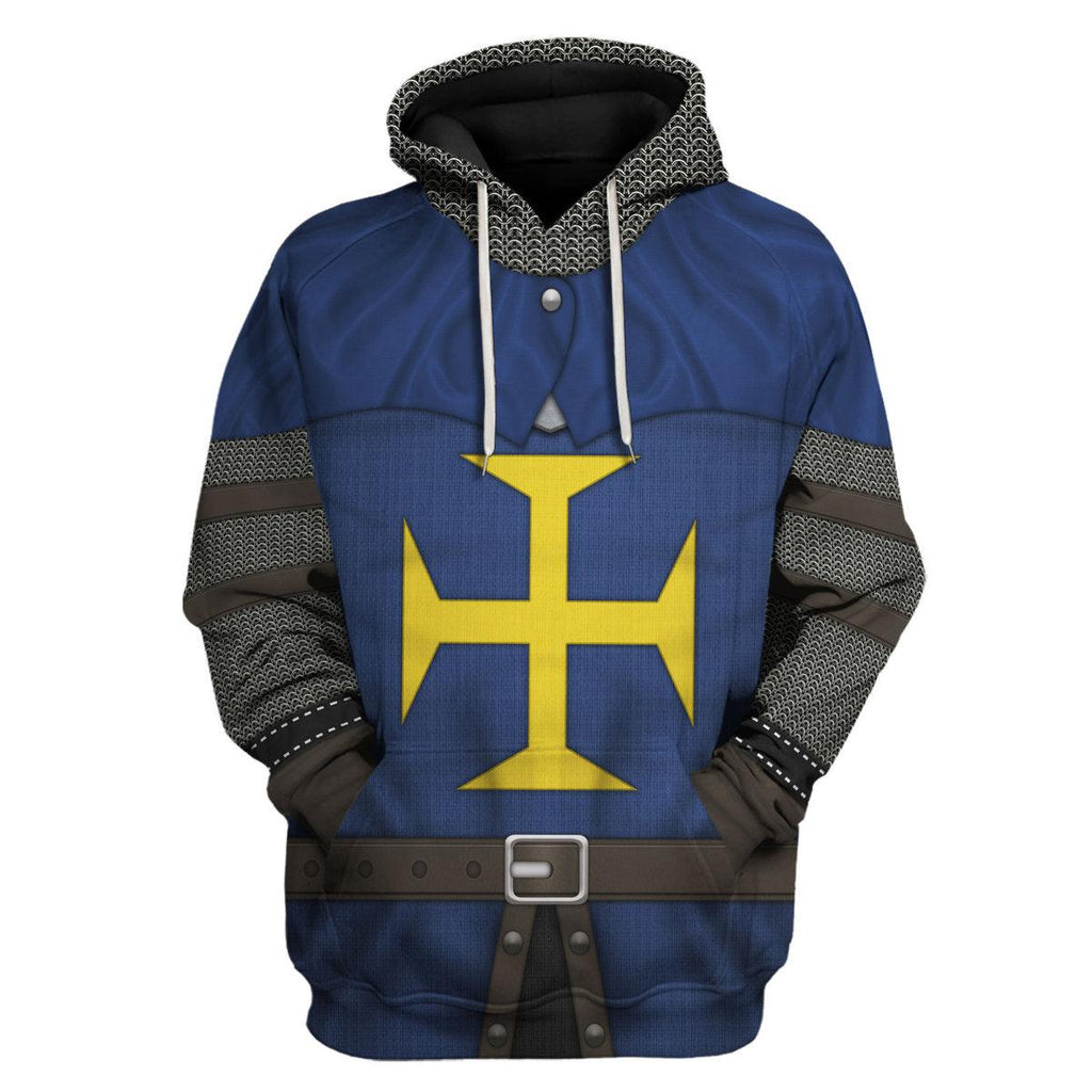 Oodiegang Knights of Holy Kingdoms of Edessa Costume Hoodie Sweatshirt T-Shirt Tracksuit - Oodiegang.com