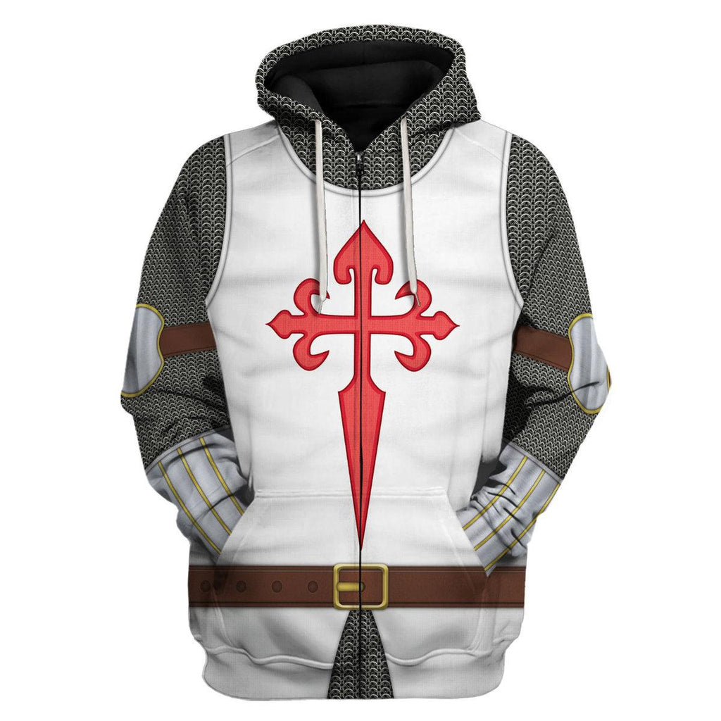 Oodiegang Knights Santiago Costume Hoodie Sweatshirt T-Shirt Tracksuit - Oodiegang.com