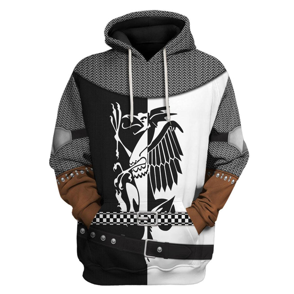 OodieGang Lancelot Knight Costume Hoodie Sweatshirt T-Shirt Tracksuit - OodieGang.com