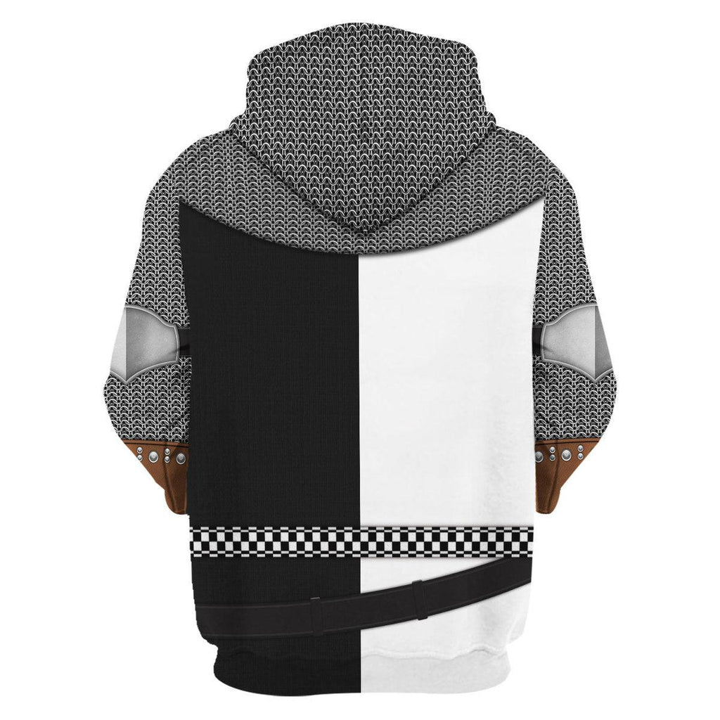 OodieGang Lancelot Knight Costume Hoodie Sweatshirt T-Shirt Tracksuit - OodieGang.com