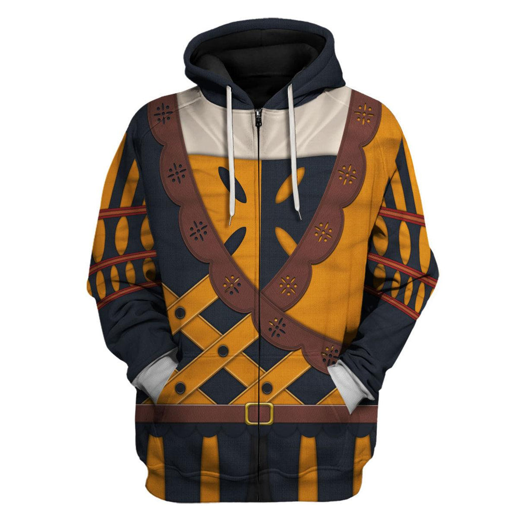 Oodiegang Landsknecht Costume Hoodie Sweatshirt T-Shirt Tracksuit - Oodiegang.com